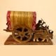 Handcrafted Wood Bullock Cart Figurine